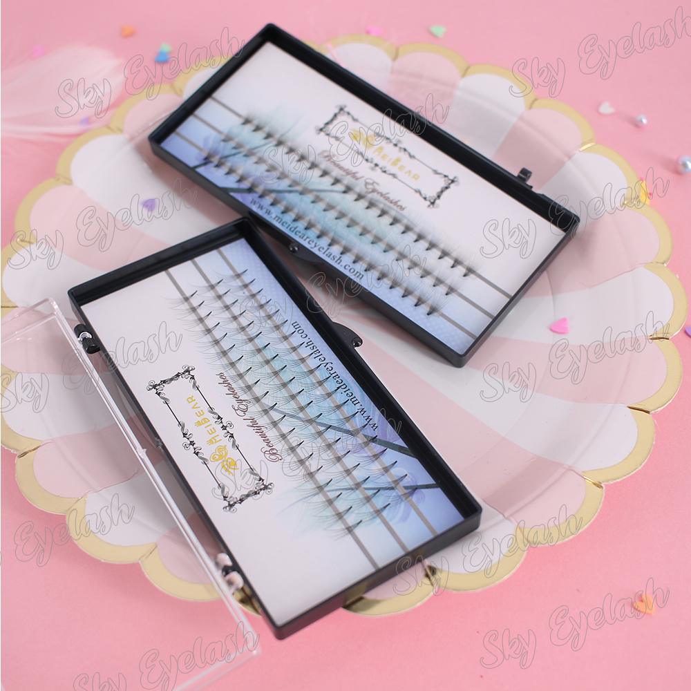 Pre made russian volume fans Eyelash supplier wholesale to US